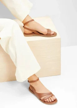 Damen bonprix Sommerschuhe|Premium|Sandalen aus Leder
