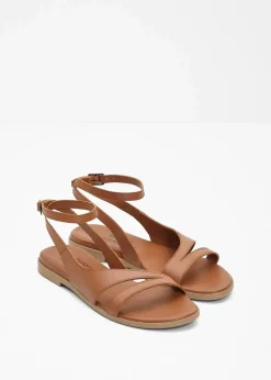 Damen bonprix Sommerschuhe|Premium|Sandalen aus Leder