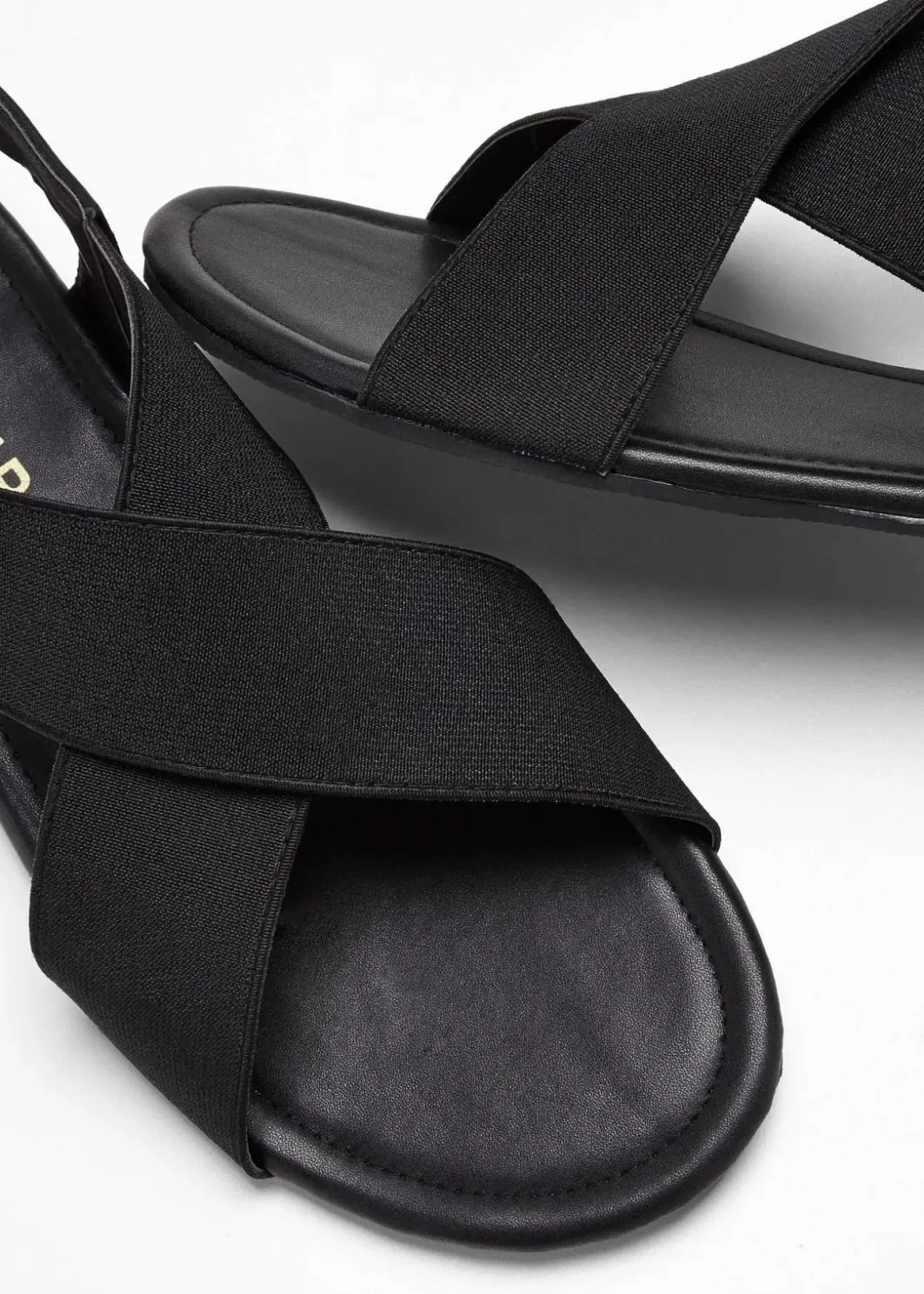 Damen bonprix Sommerschuhe|Sandalen mit elastischen Riemen