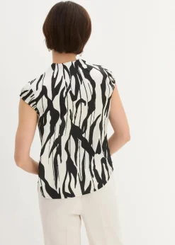 Damen bonprix Bekleidung·Jacken & Mäntel|Blusen & Tuniken|Satin Blusentop