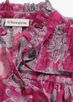 Sale Satin Tunika mit Biesen Damen Blusen & Tuniken|Bekleidung·Jacken & Mäntel