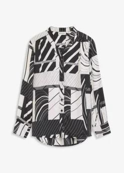 Damen bonprix Bekleidung·Jacken & Mäntel|Blusen & Tuniken|Satinbluse