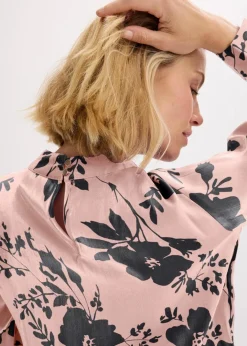 Sale Satin-Tunika mit Viskose Damen Blusen & Tuniken|Bekleidung·Jacken & Mäntel