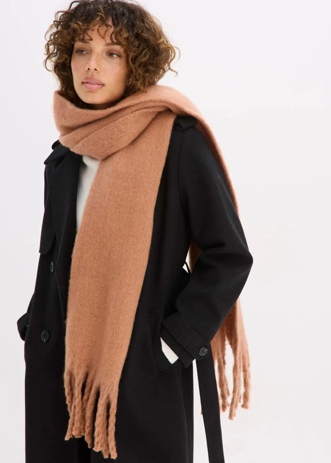 Damen bpc bonprix collection Schals & Tücher|Schuhe & Accessoires In Spezialgrößen·Tücher & Ponchos|Schal