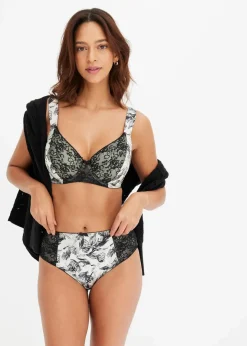 Hot Schalen BH mit Bügel und glänzendem Material Damen Wäsche·Dessous|Wäsche·Große Cups D-H
