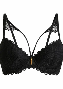 Damen bonprix Große Cups D-H|Nachhaltigere Materialien|Schalen-BH aus edler Spitze