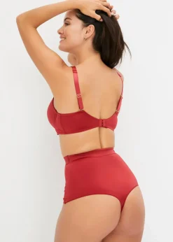 Damen bonprix Wäsche·Große Cups D-H|Wäsche·Bhs|Schalen-BH aus glänzendem Material