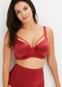 Best Schalen-BH aus glänzendem Material Damen Wäsche·Große Cups D-H|Wäsche·Bhs