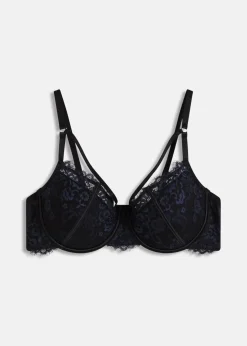 Damen bonprix Große Cups D-H|Nachhaltigere Materialien|Schalen-BH aus zarter Eyelash Spitze