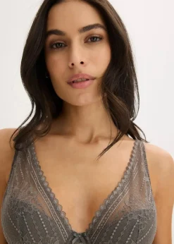 Damen bonprix Wäsche·Dessous|Wäsche·Große Cups D-H|Schalen-BH aus zartes Spitze
