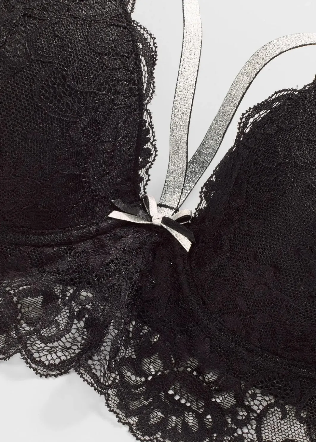Best Schalen-BH mit abnehmbaren glitzernden Trägern Damen Große Cups D-H|Nachhaltigere Materialien