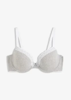 Outlet Schalen-BH mit Bügel mit Baumwolle und Spitze Damen Große Cups D-H|Nachhaltigere Materialien