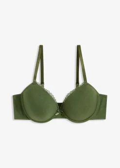 New Schalen-BH mit Bügel mit Bio-Baumwolle Damen Große Cups D-H|Nachhaltigere Materialien