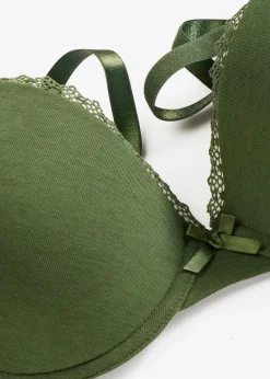 New Schalen-BH mit Bügel mit Bio-Baumwolle Damen Große Cups D-H|Nachhaltigere Materialien