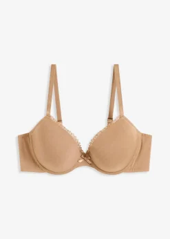 Schalen-BH mit Bügel mit Bio-Baumwolle Damen Große Cups D-H|Nachhaltigere Materialien