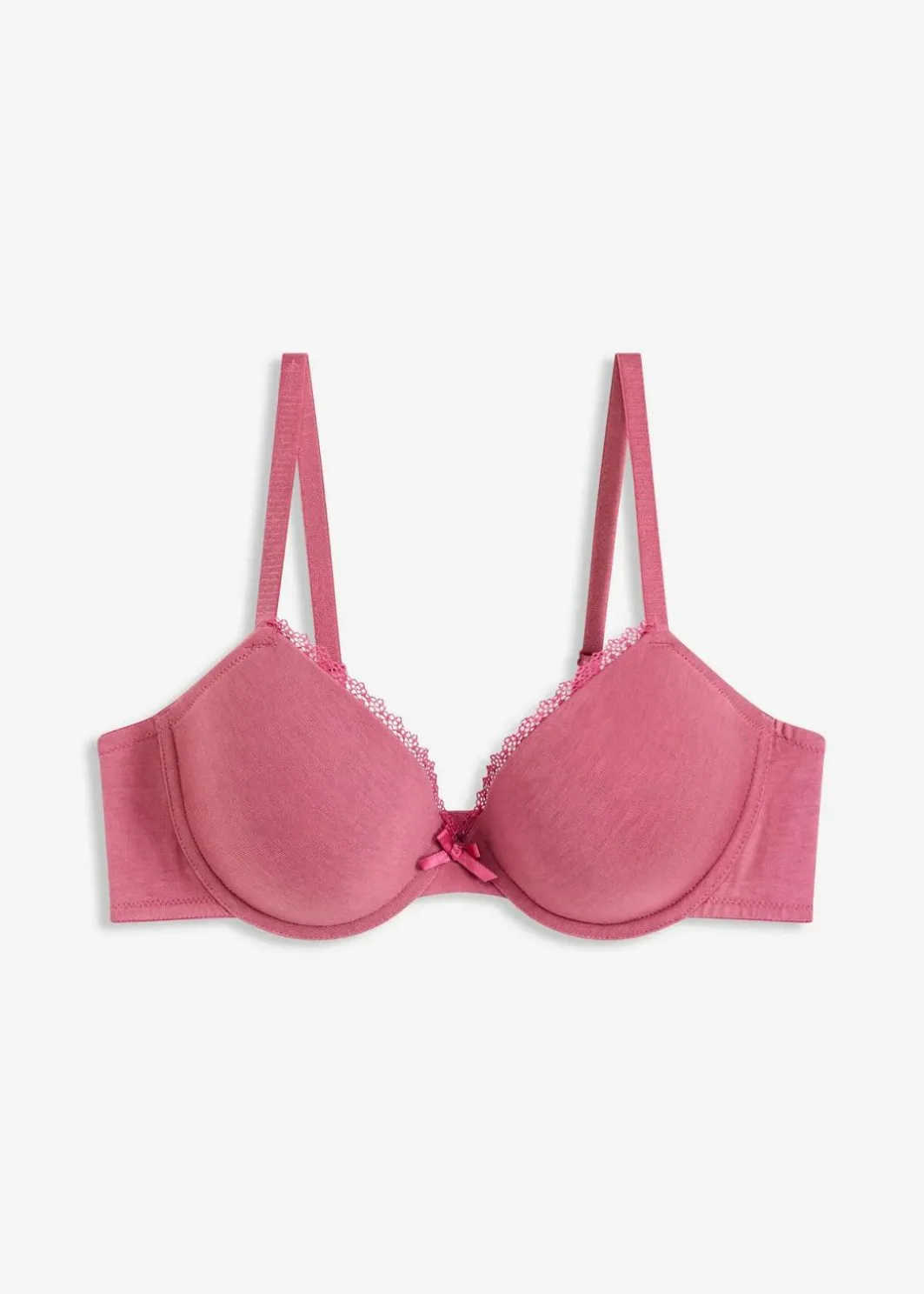 Damen bonprix Große Cups D-H|Nachhaltigere Materialien|Schalen-BH mit Bügel mit Bio-Baumwolle