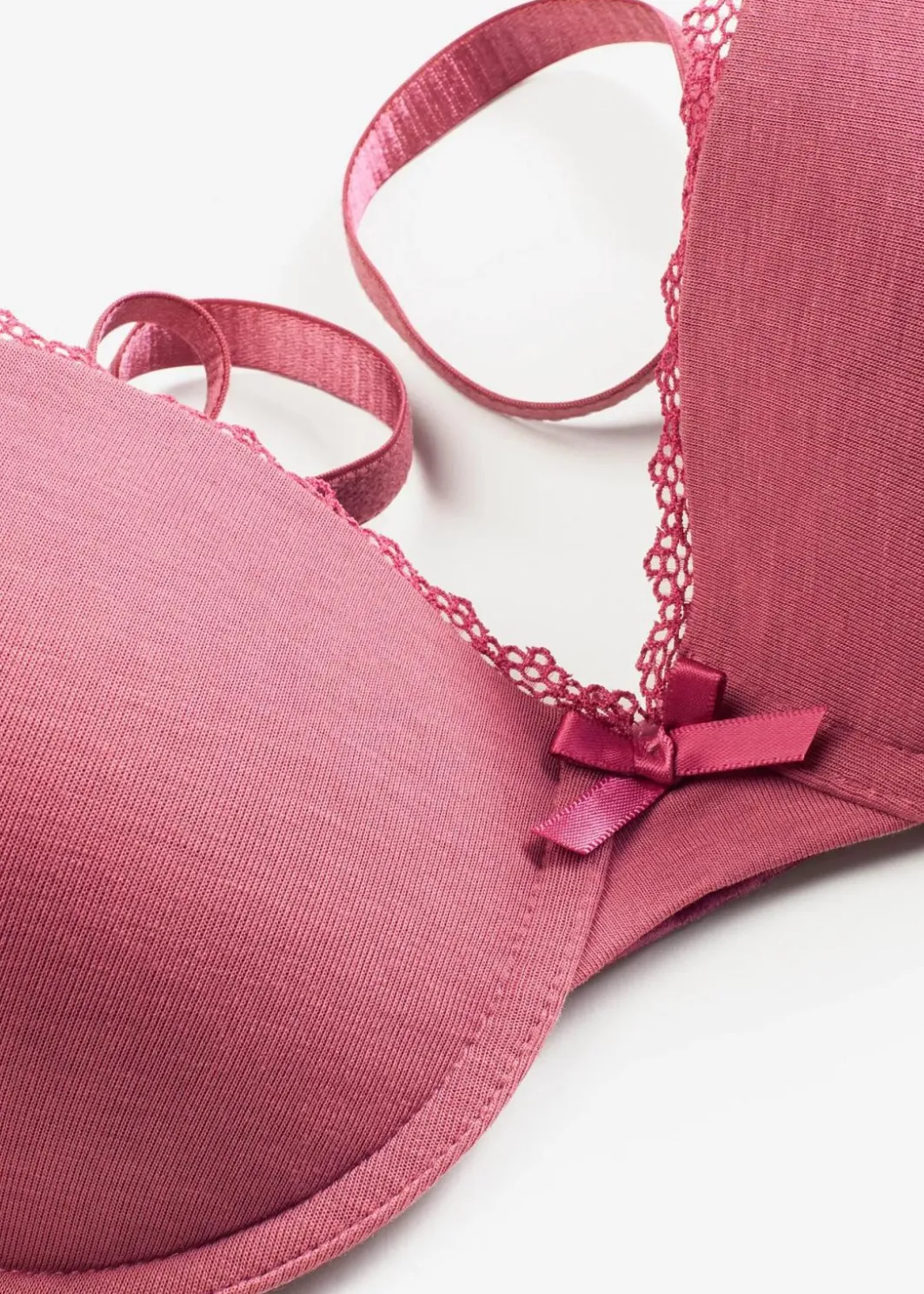 Damen bonprix Große Cups D-H|Nachhaltigere Materialien|Schalen-BH mit Bügel mit Bio-Baumwolle