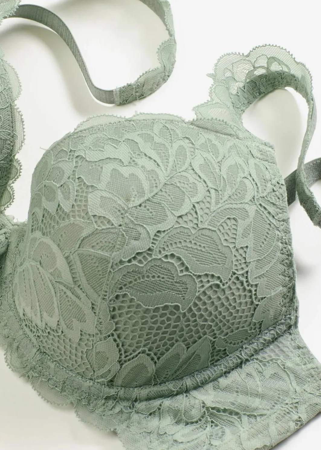 Damen bonprix Wäsche·Dessous|Wäsche·Bhs|Schalen-BH mit floraler Spitze
