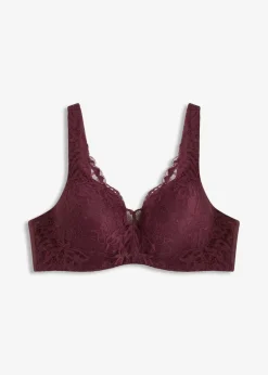 Outlet Schalen-BH mit gepolsterten Trägen und zarter Spitze Damen Wäsche·Dessous|Wäsche·Große Cups D-H