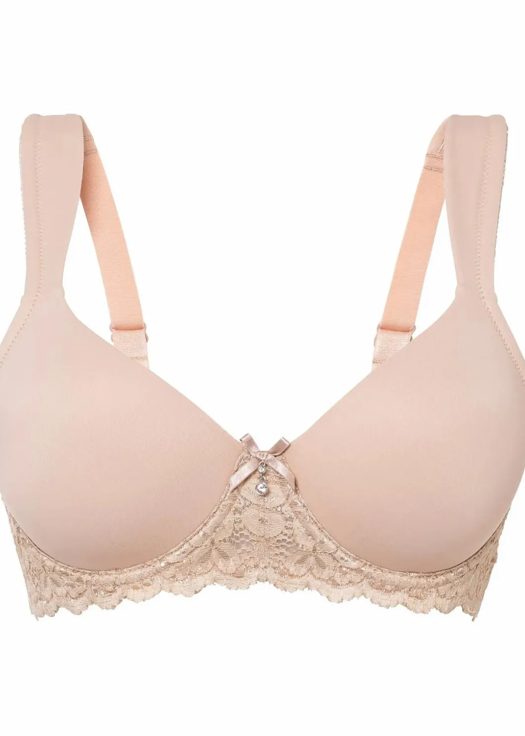 Damen bonprix Große Cups D-H|Bhs|Schalen-BH mit gepolsterten Trägern