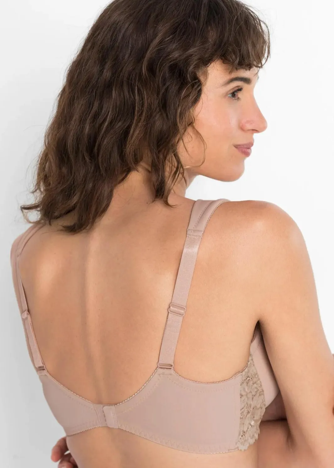 Damen bonprix Große Cups D-H|Bhs|Schalen-BH mit gepolsterten Trägern