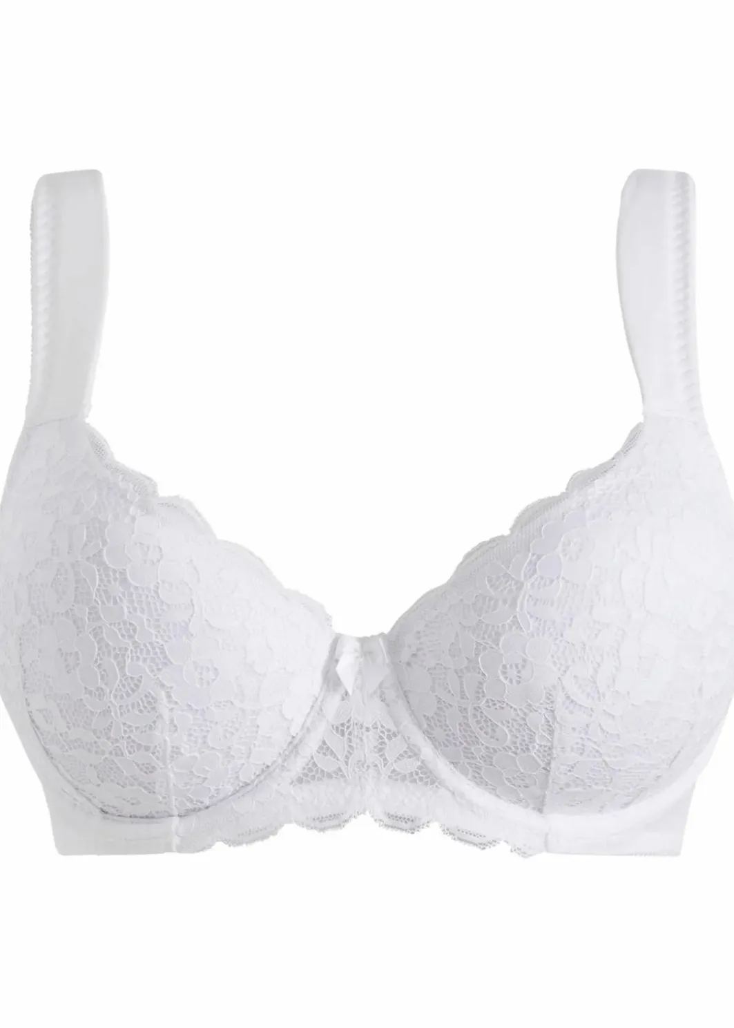 Discount Schalen-BH mit gepolsterten Trägern Damen Große Cups D-H|Nachhaltigere Materialien
