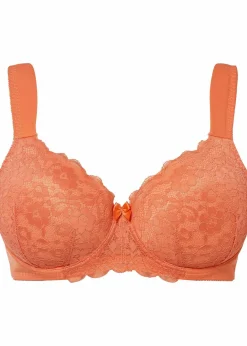 Damen bonprix Große Cups D-H|Nachhaltigere Materialien|Schalen-BH mit gepolsterten Trägern