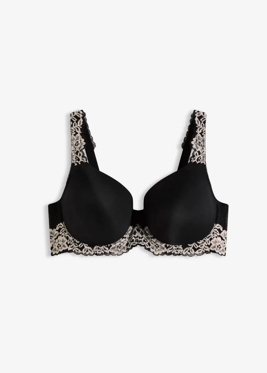 Damen bonprix Wäsche·Dessous|Wäsche·Große Cups D-H|Schalen-BH mit gepolsterten Trägern