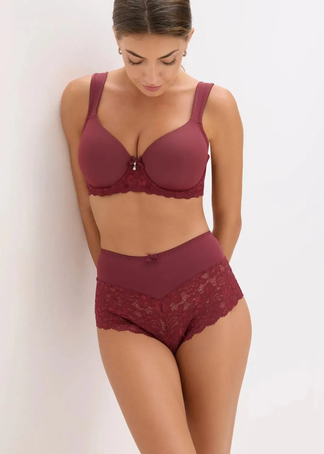 Clearance Schalen-BH mit gepolsterten Trägern Damen Große Cups D-H|Bhs