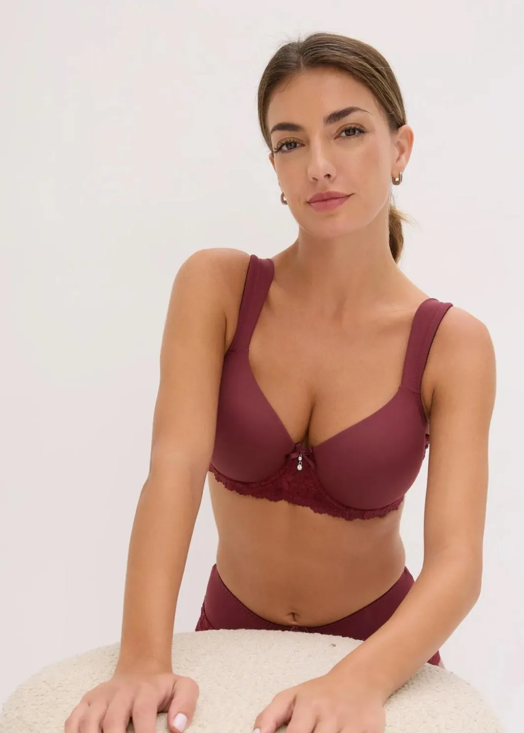 Clearance Schalen-BH mit gepolsterten Trägern Damen Große Cups D-H|Bhs