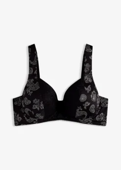 Damen bonprix Wäsche·Dessous|Wäsche·Große Cups D-H|Schalen-BH mit gepolsterten Trägern