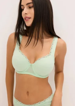 Sale Schalen-BH mit gepolsterten Trägern Damen Wäsche·Dessous|Wäsche·Große Cups D-H