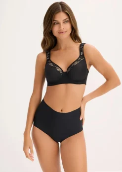 Damen bonprix Wäsche·Große Cups D-H|Wäsche·Bhs|Schalen-BH mit gepolsterten Trägern