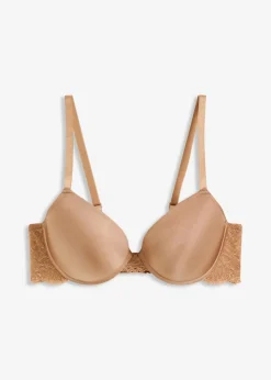 Damen bonprix Große Cups D-H|Bhs|Schalen-BH mit Glanzeffekt