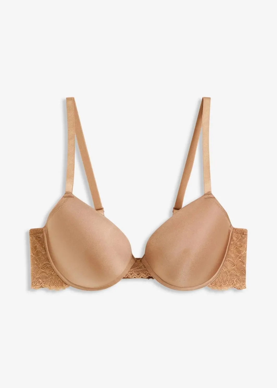 Damen bonprix Große Cups D-H|Bhs|Schalen-BH mit Glanzeffekt