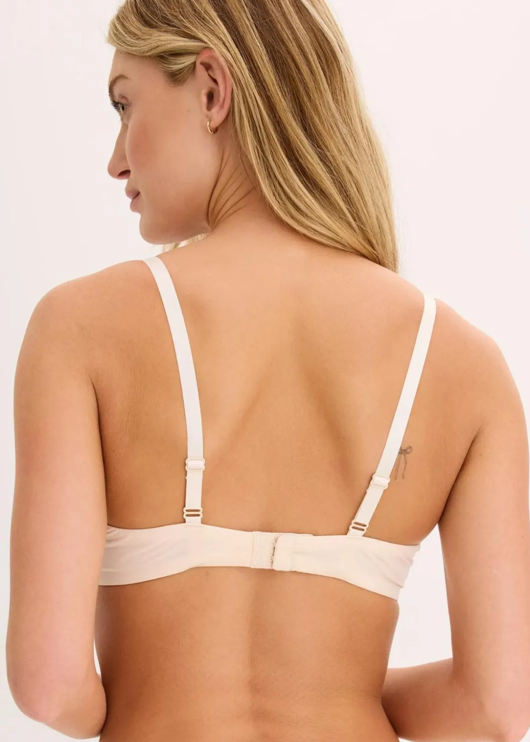 Damen bonprix Große Cups D-H|Dessous|Schalen-BH mit Glanzeffekt