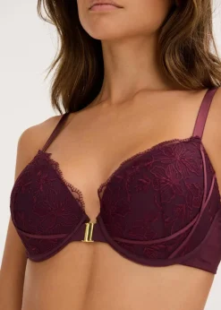 Damen bonprix Große Cups D-H|Bhs|Schalen-BH mit komfortablem Vorderverschluss