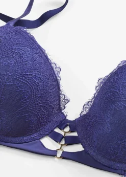Damen bonprix Große Cups D-H|Nachhaltigere Materialien|Schalen-BH mit Schmuckdetails