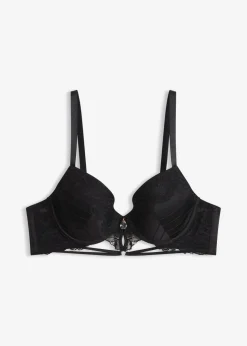Damen bonprix Große Cups D-H|Nachhaltigere Materialien|Schalen-BH mit zarter Spitze