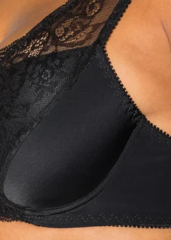 New Schalen-BH mit zarter Spitze Damen Wäsche·Dessous|Wäsche·Große Cups D-H