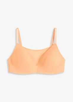 Outlet Schalen-BH ohne Bügel mit Mesh Damen Nachhaltigere Materialien|Basics