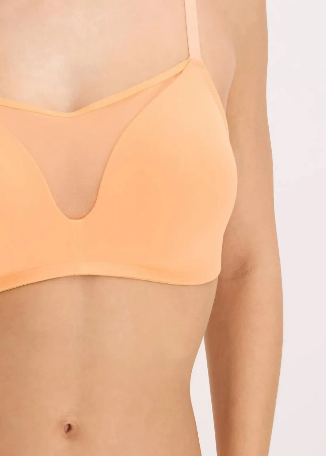 Damen bonprix Nachhaltigere Materialien|Bhs|Schalen-BH ohne Bügel mit Mesh