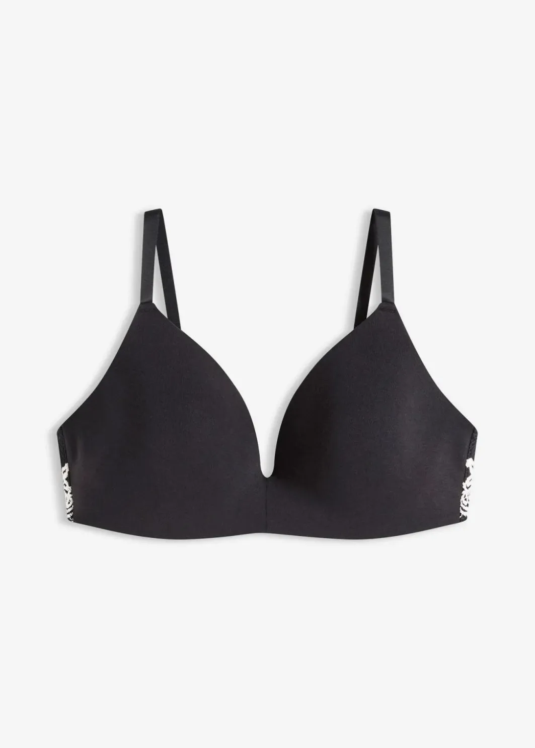 Damen bonprix Nachhaltigere Materialien|Bhs|Schalen-BH ohne Bügel mit Bio-Baumwolle und Spitze