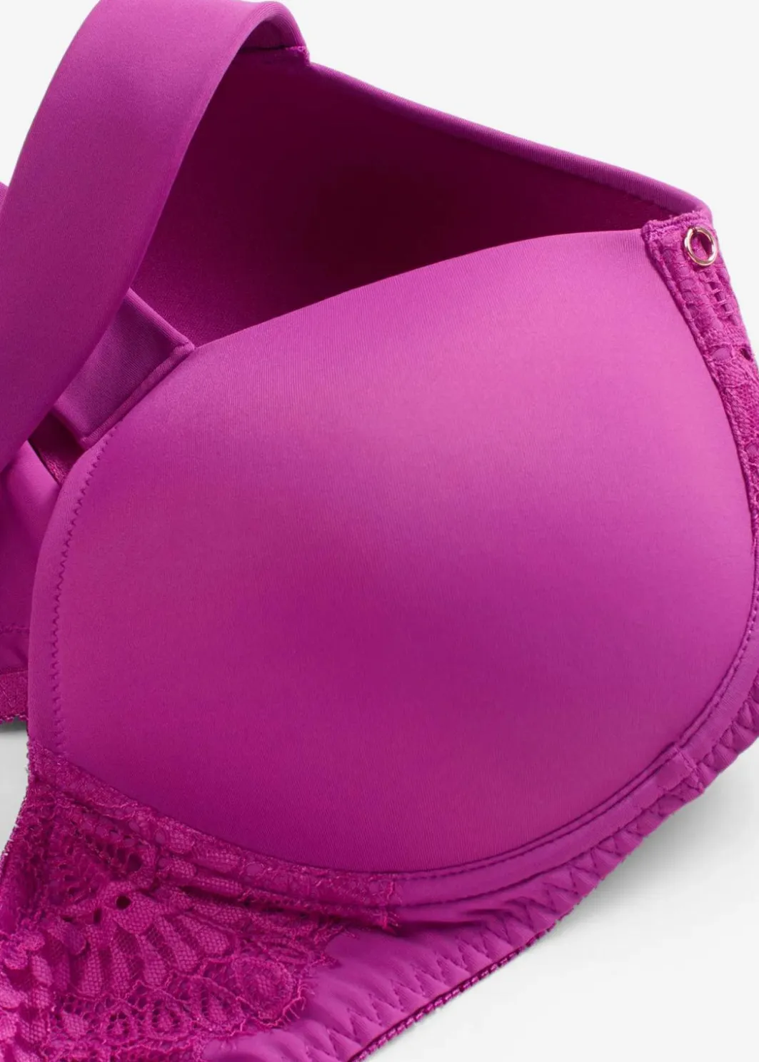 Clearance Schalen-BH ohne Bügel mit gepolsterten Trägern Damen Große Cups D-H|Nachhaltigere Materialien