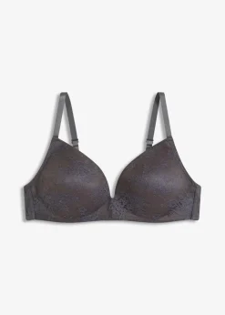 Damen bonprix Dessous|Bhs|Schalen-BH ohne Bügel mit zarter Spitze