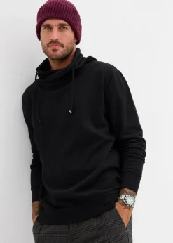 Sale Schalkragen-Sweatshirt aus reiner Bio-Baumwolle Herren Sweat|Basics
