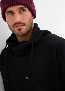 Sale Schalkragen-Sweatshirt aus reiner Bio-Baumwolle Herren Sweat|Basics