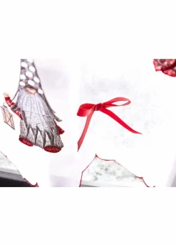 bonprix Scheibengardinen|Weihnachtsdeko & -Textilien·Gardinen|Scheibengardine mit weihnachtlicher Stickerei