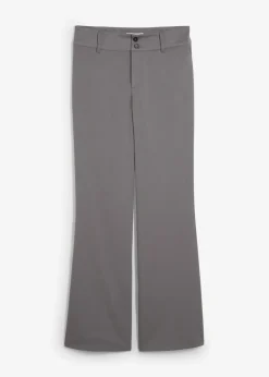Schlaghose mit hohem Bund Damen Hosen|Nachhaltigere Materialien