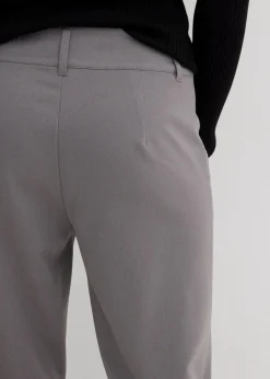 Schlaghose mit hohem Bund Damen Hosen|Nachhaltigere Materialien